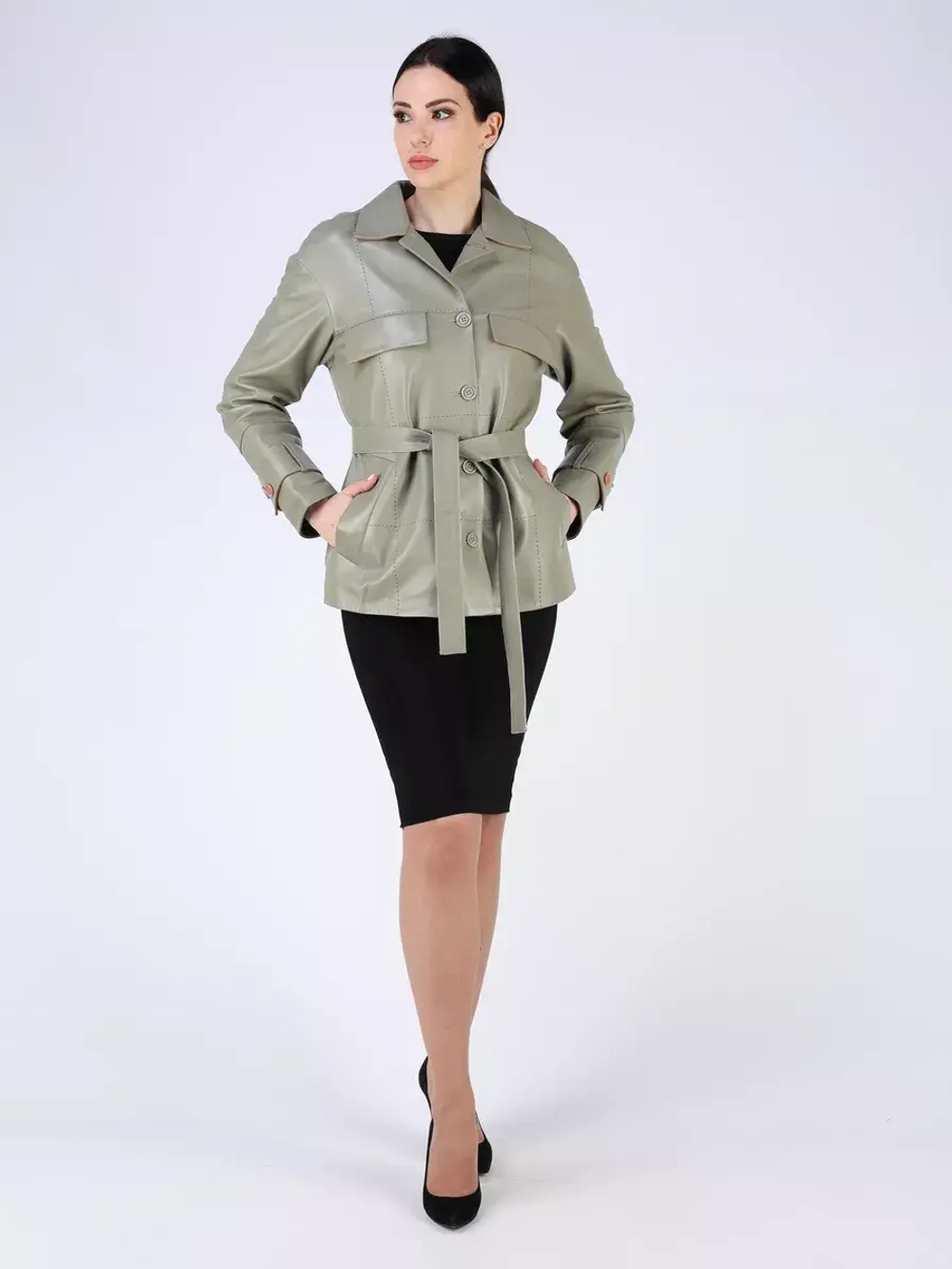 Кожаная куртка демисезонная Турция