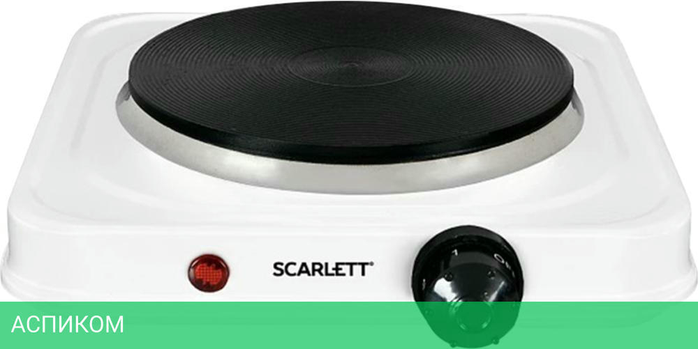 Настольная плита Scarlett SC-HP700S41 White