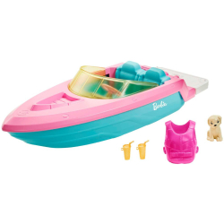 Barbie - Плавучая кукольная моторная лодка GRG29 / артикул   GRG29  / GTIN 887961903553