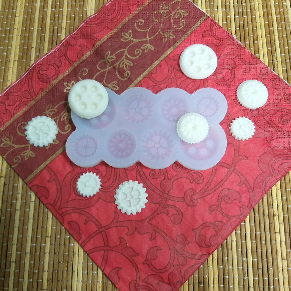 Форма "Шестеренки мини"