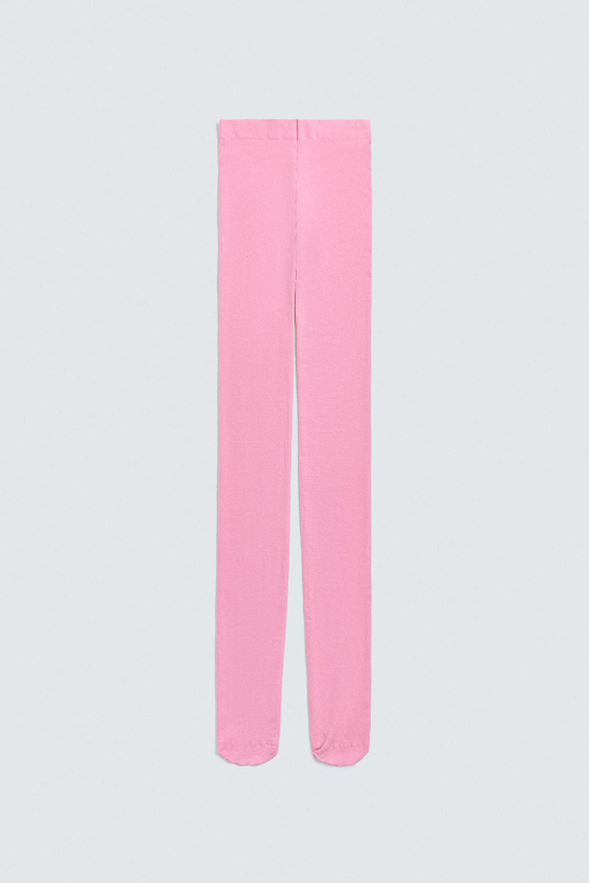 ZARA HARRY LAMBERT X DISNEY КОЛГОТКИ ИЗ МИКРОФИБРЫ, РОЗОВЫЙ