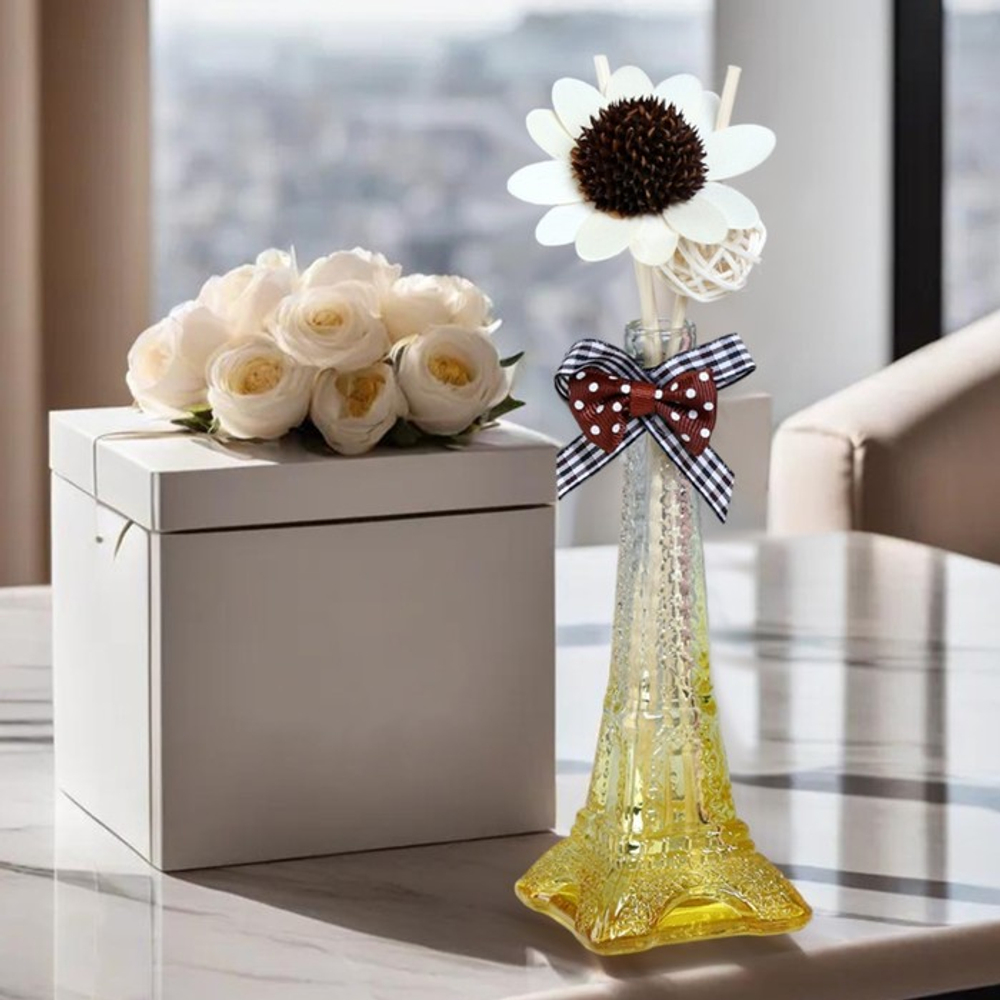 Набор подарочный «Париж» (диффузор и свечи) ваниль, «Богатство Аромата»