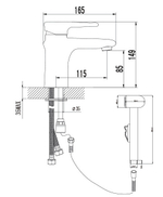 LEMARK Серия STATUS. Смеситель для умывальника и биде – LM4416C