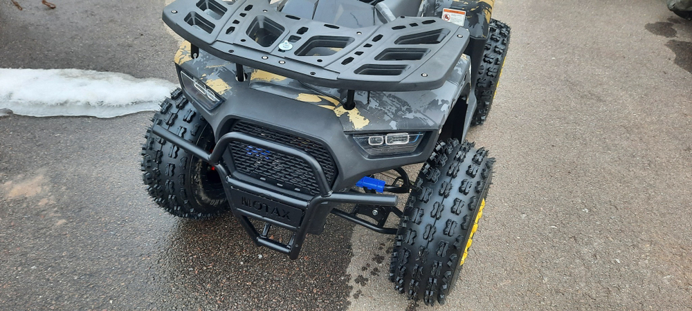 Квадроцикл MOTAX Grizlik Premium 125cc. БУ - тест-драйв