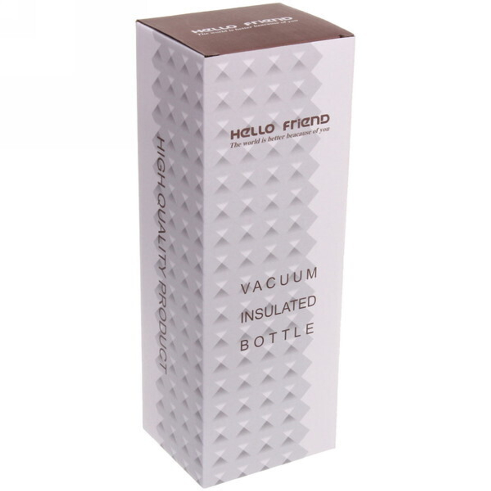 Термос металлический 800мл «Traveler» металлик