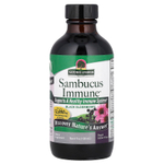 Nature's Answer, Sambucus Immune, черная бузина, 120 мл (4 жидк. унции)