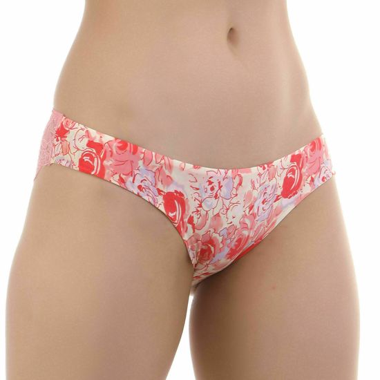 Женские трусы слипы с кружевной вставкой розовые ROMEO ROSSI RR2504-5