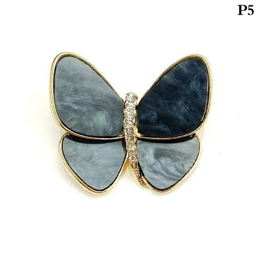 Брошка, брошь перламутровая "Бабочка"