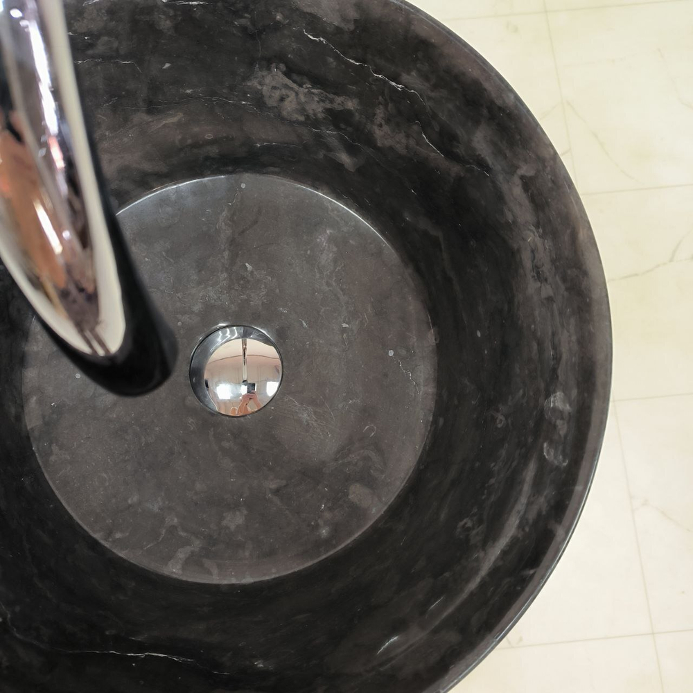 Раковина напольная из мрамора Pedestal MN-391 40*40*90