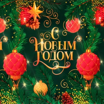 Скатерть «У новогодней ели « 108*180 см, пвх, Зеленый