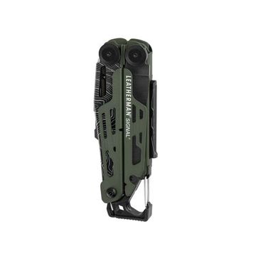 Мультитул-инструмент Leatherman Мод. SIGNAL BLACK GREEN TOPO (чехол: нейлон BLACK L) 19 инструментов