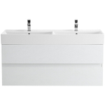 Тумба под раковину Cezares Molveno 46 120 MOLVENO 46-120-2C-SO-2-BG подвесная Bianco Ghiaccio