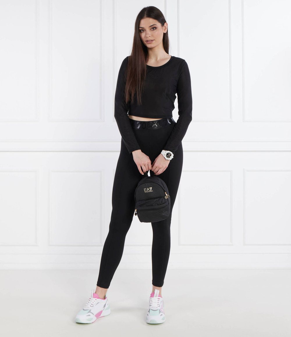 Леггинсы EA7 - черный(3DTP74 TJKLZ)