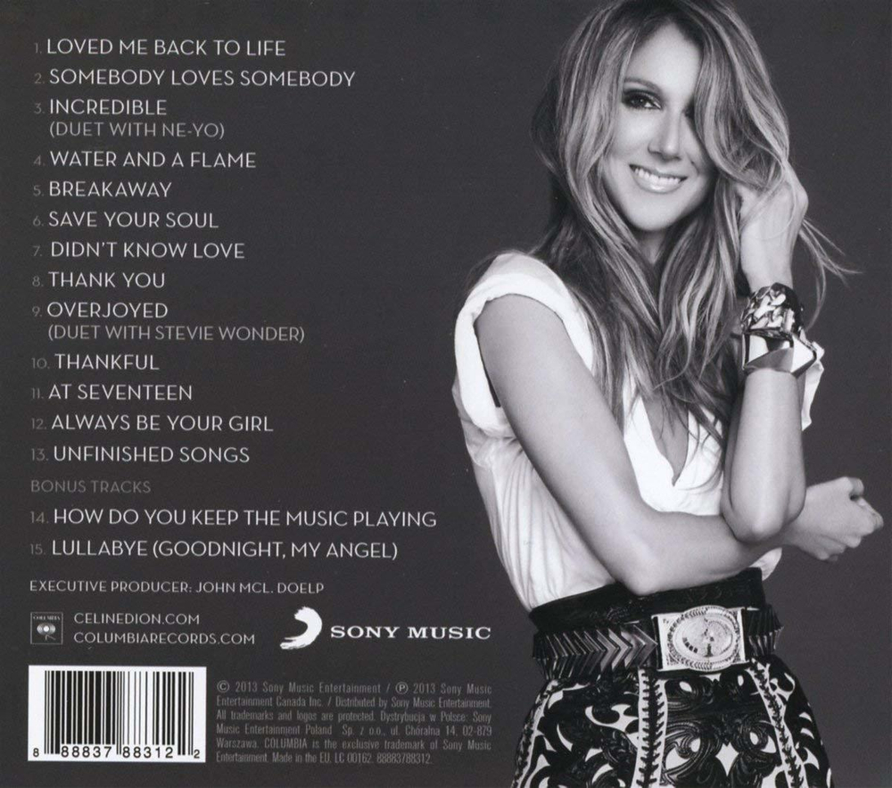 Celine Dion / Loved Me Back To Life (Deluxe Edition)(CD)