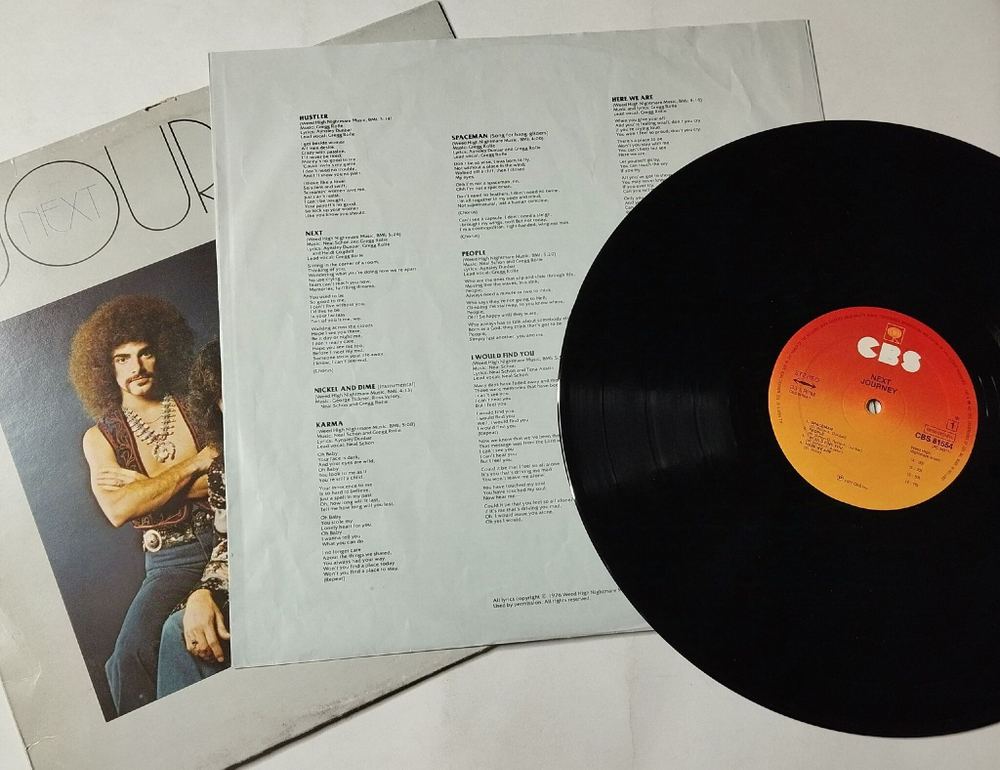 Винтажная виниловая пластинка LP Journey Next (Holland 1977)