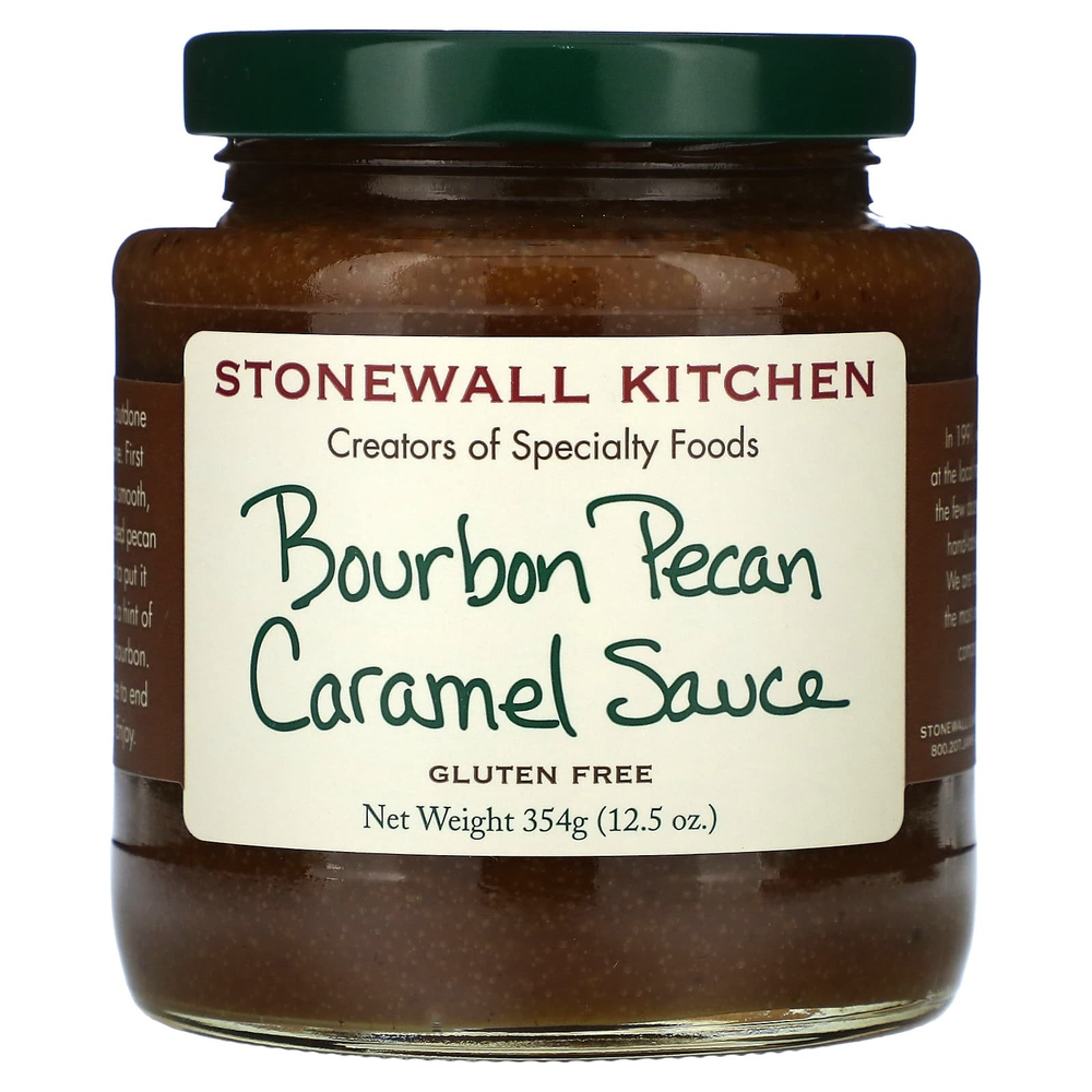 Stonewall Kitchen, бурбон, пекан и карамельный соус, 354 г (12,5 унции)