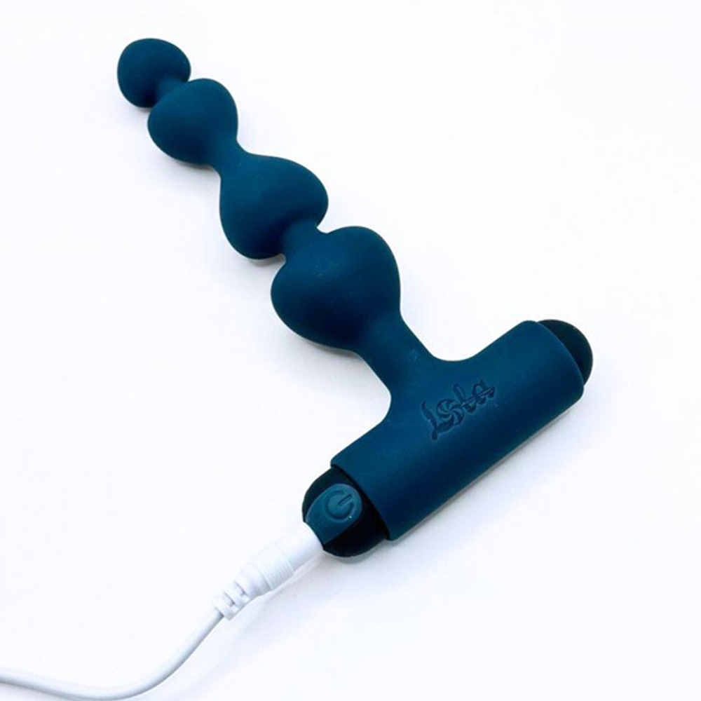 Бирюзовый анальный стимулятор 15см с перезаряжаемой вибропулей Lola Games Spice it up New Edition Excellence 2.0 8016-05lola