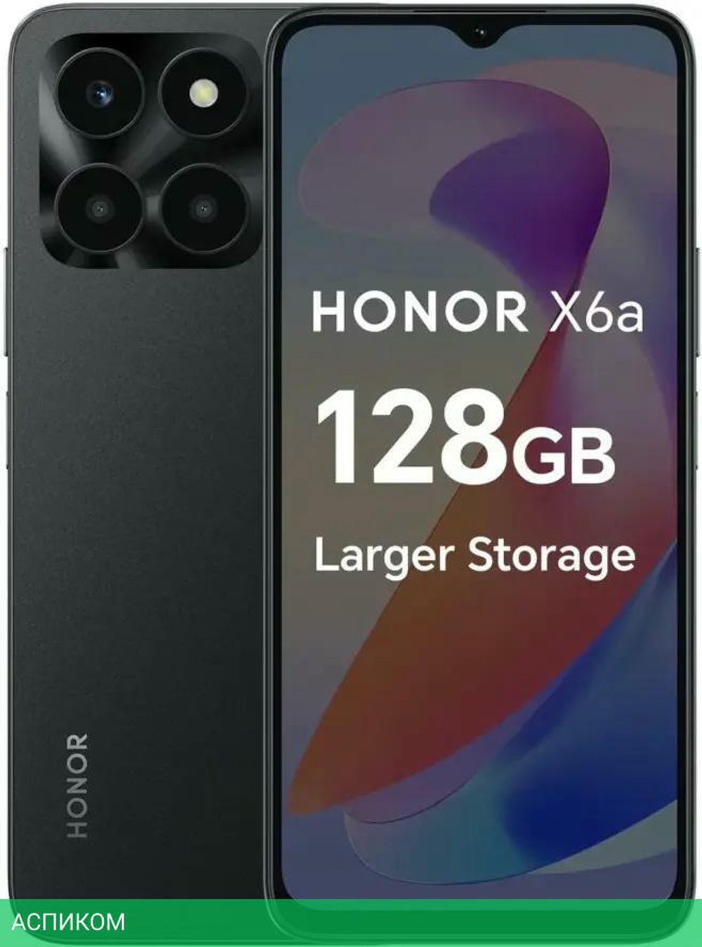 Смартфон Honor X6a 4GB/128GB Midnight Black (WDY-LX1)