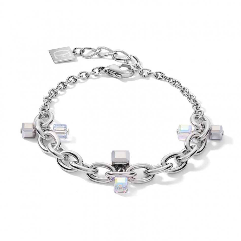 Браслет Coeur de Lion Crystal-Silver 5063/30-1817 цвет прозрачный, серебряный