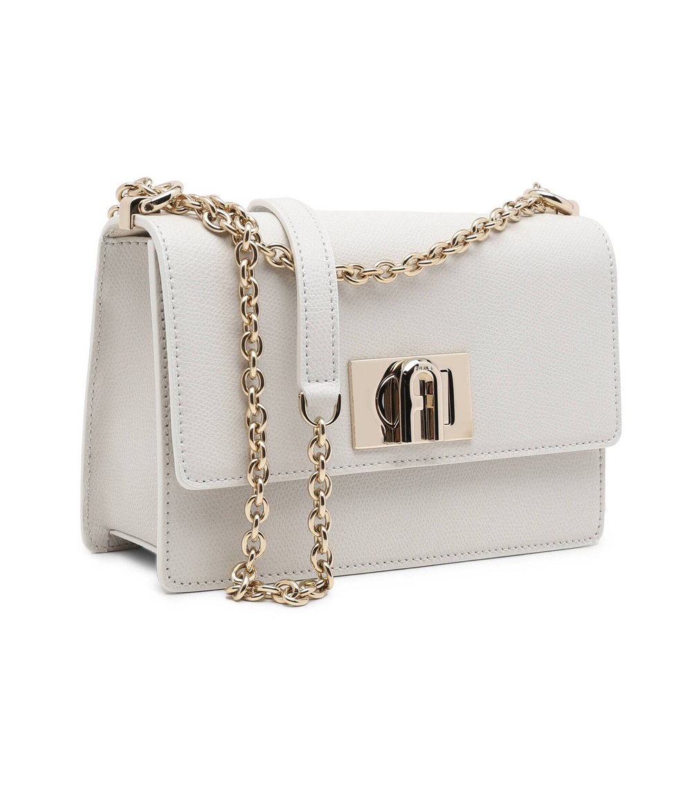 Skórzana наплечная сумка 1927 MINI Furla - экрю(BAFKACO ARE000)