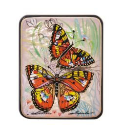 Народные промыслы ШК-55/260-A Шкатулка «Бабочки» исп. Маркова