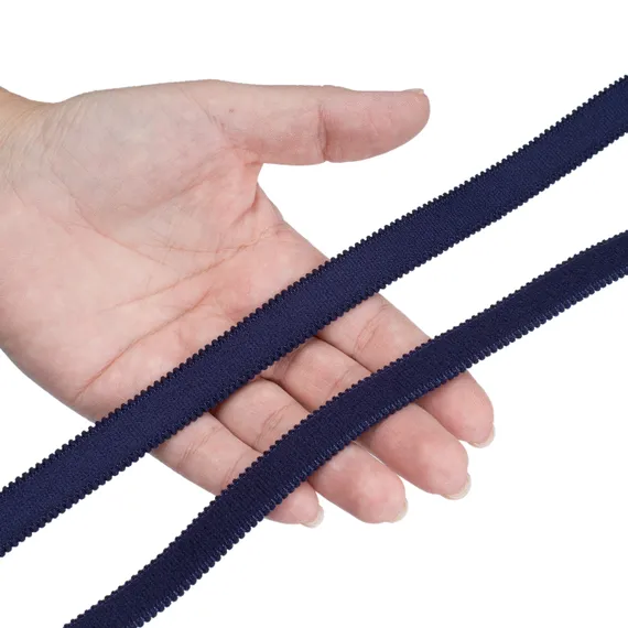 Резинка бретелечная темно-синяя 15 мм (цв. 061), 612/15