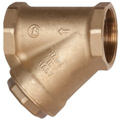 Фильтр сетчатый Giacomini Y-образный латунь Ду 25 Ру30 G1 ВР, R74AY105