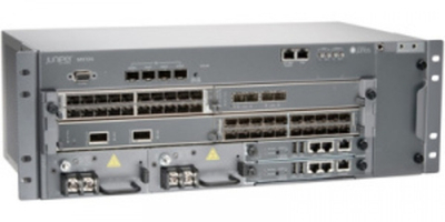 Сетевое оборудование Juniper MX104-AC в составе MX104 Chassis with 4 MIC Slots, 4X10GE XFP Built-in