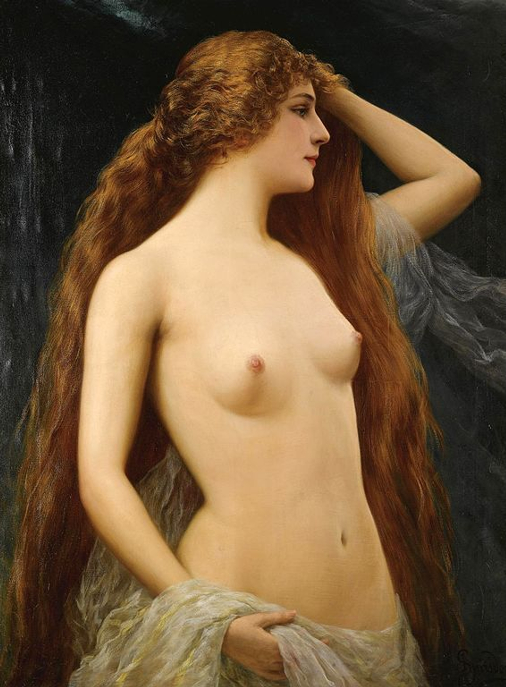 Ignace Spiridon (1848-1930) - эротическое искусство итальянского художника
