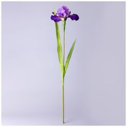 ЦВЕТОК ИСКУССТВЕННЫЙ "ИРИС" ВЫСОТА=95СМ. (МАЛ=24 ШТ/КОР=96ШТ.)