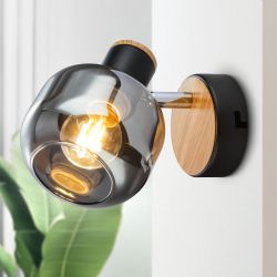 Светильник настенно-потолочный спот Rivoli Dorkas 7026-701 1 х E14 40 Вт поворотный уценка | Rivoli