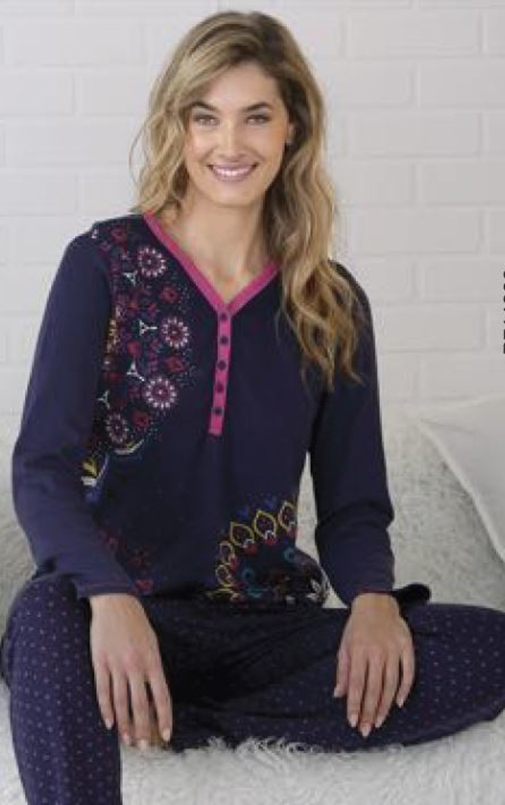 Пижама женская Massana B11 Navy Blue P711209