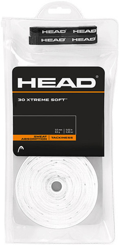 Теннисные намотки Head Xtremesoft white 30P