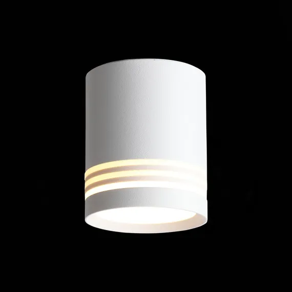 ST101.542.05 Светильник потолочный Белый LED 1*5W 4000K 390Lm Ra>80 120° IP20 D68xH80 170-240V Накладные светильники