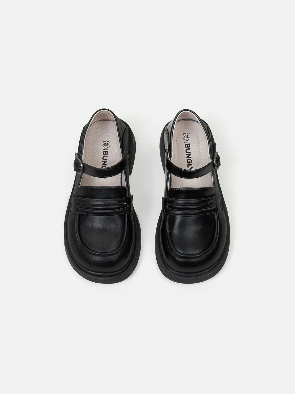 Туфли школьные для девочки "Черные" 7+