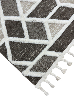 Ковер Vicenza B0221A Cream/Brown Прямоугольник