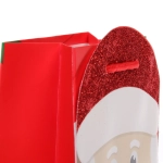 Пакет под бутылку «Зимний мультик» 12*35*9 см