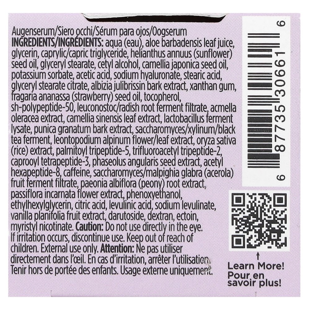 Pacifica, Future Youth, сыворотка для коррекции кожи вокруг глаз, 20 мл (0,67 жидк. унции)