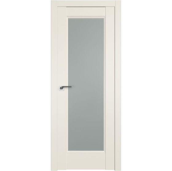 Фото межкомнатной двери unilack Profil Doors 92U магнолия сатинат стекло матовое