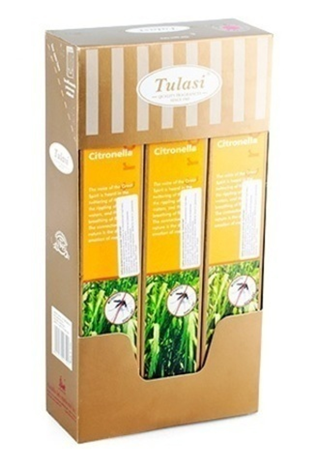 Tulasi Citronella Благовоние Цитронелла (от комаров), евро-подвес