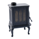 Печь-камин чугунная "Сибирь" 6 кВт