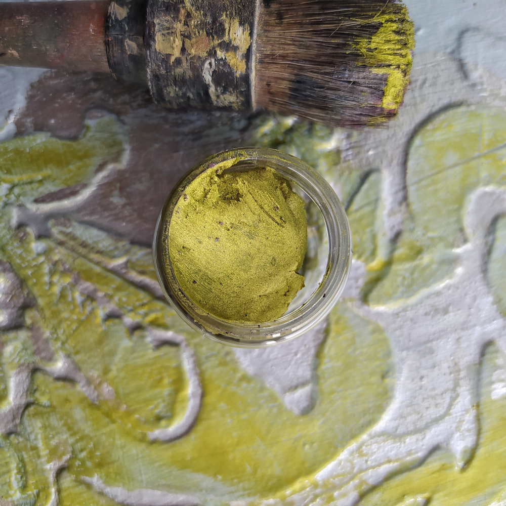 Воск патинирующий декоративный «Лайм» №39