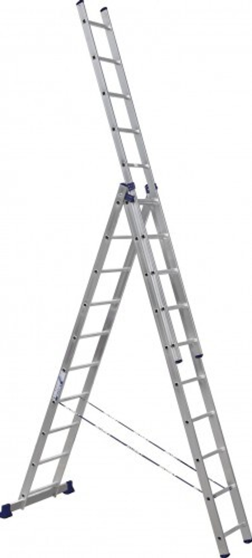 Лестница трехсекционая АЛЮМЕТ 3х10