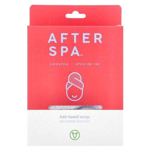 AfterSpa, Обертывание полотенцем для волос, 1 упаковка
