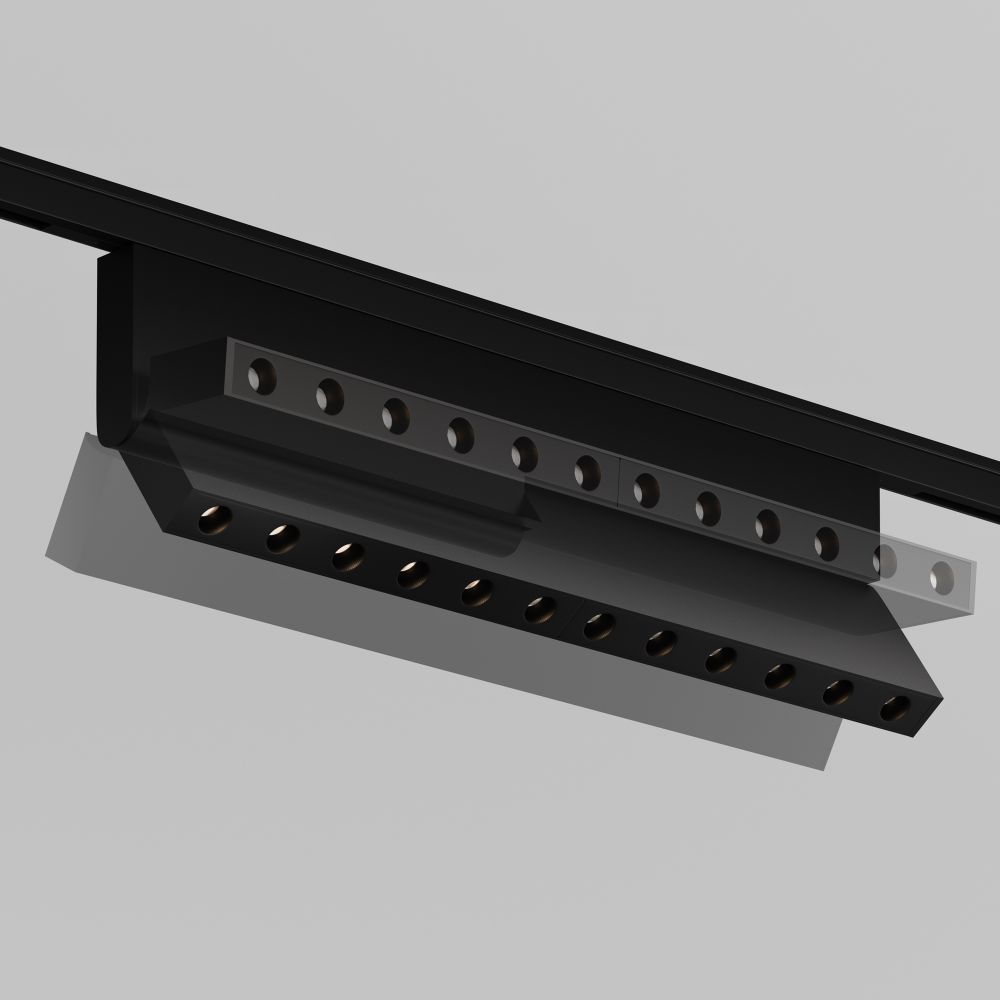 Трековый однофазный светодиодный светильник Levity Maytoni   TR194-1-12W3K-M-B