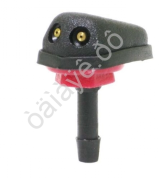 Жиклер омывателя Мерседес 2й черный на гайке  а04813