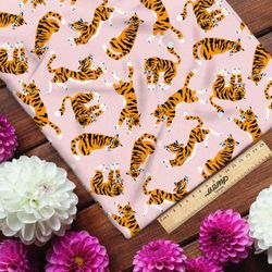 Ткань оксфорд 600 дрессированный тигр