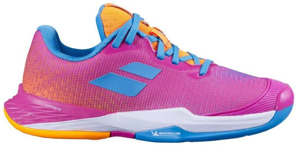 детские Кроссовки теннисные Babolat Jet Match 3 All Court Junior - hot pink