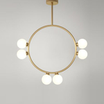 Ceiling design lamp  Circl by Atelier Areti 6 (Gold)