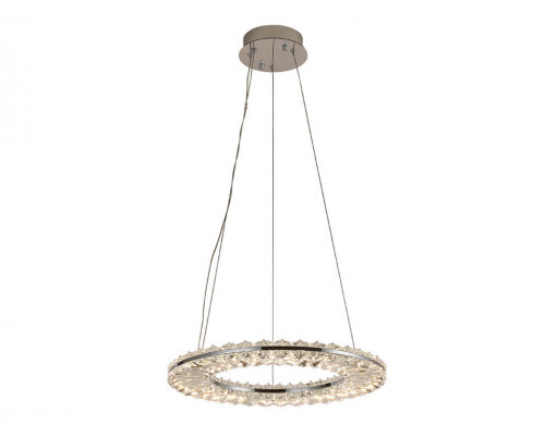 Подвесная светодиодная люстра Newport CRYSTAL 8241/400 chrome, М0066842